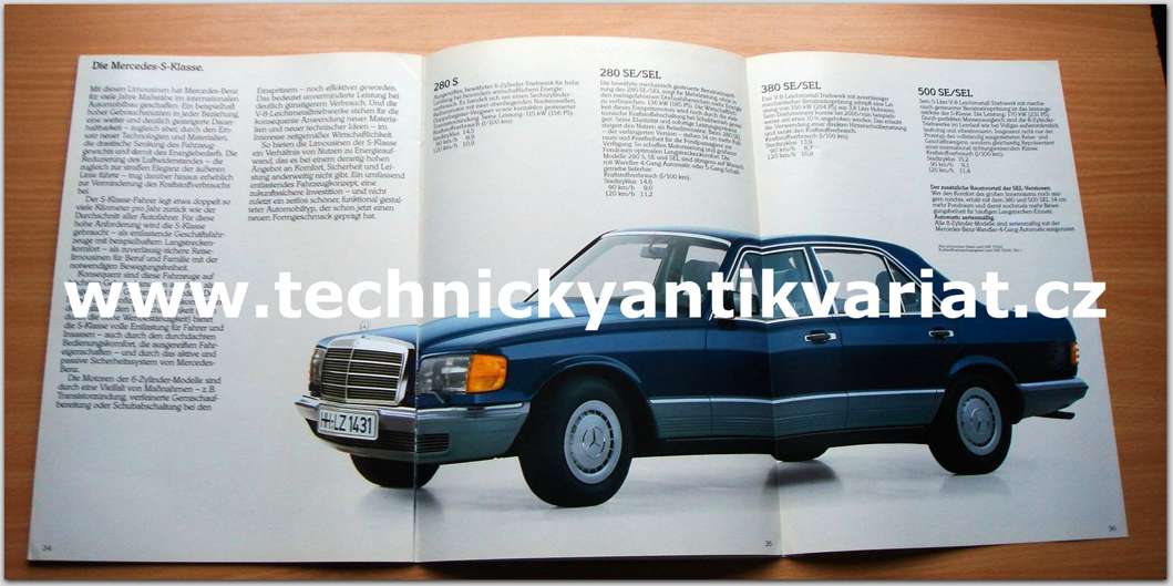 Mercedes Benz Pesonenwagen Programm --- A