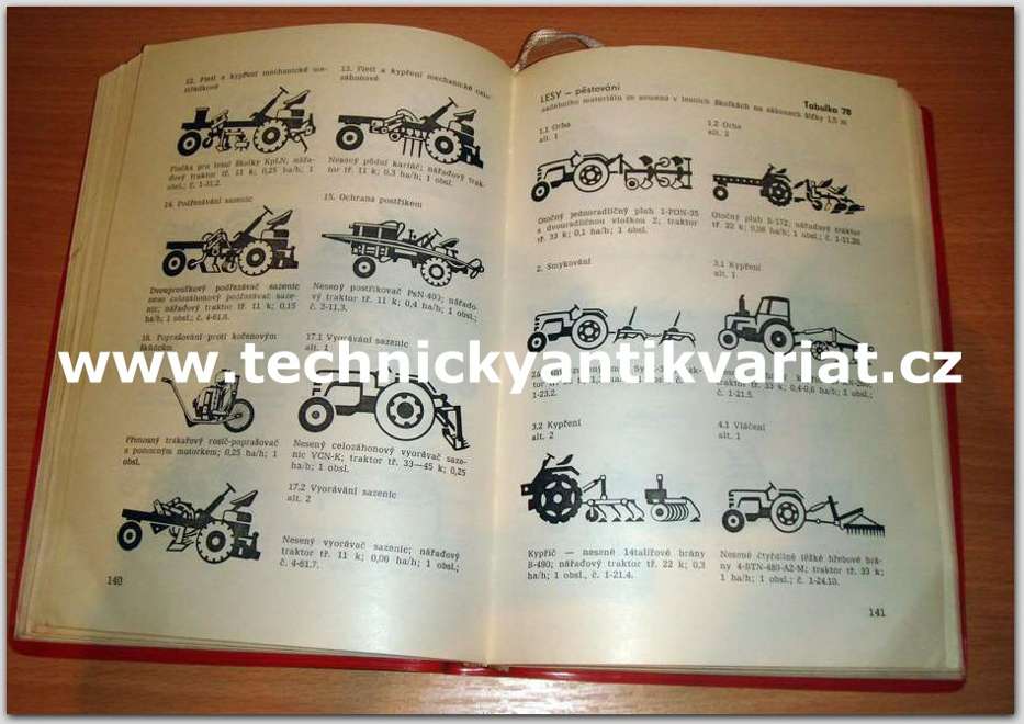 Katalog zemědělských mechanizačních prostředků 1