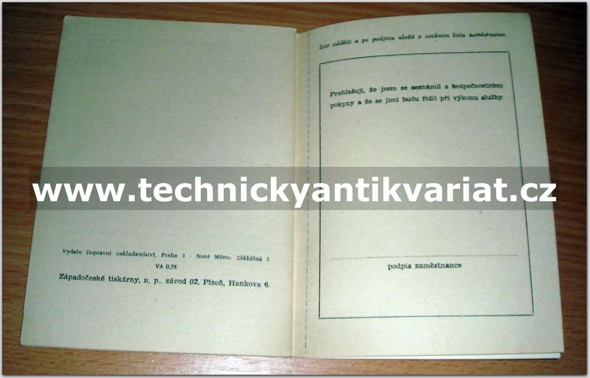 Základní pokyny o bezpečnosti při práci v železničním provozu 