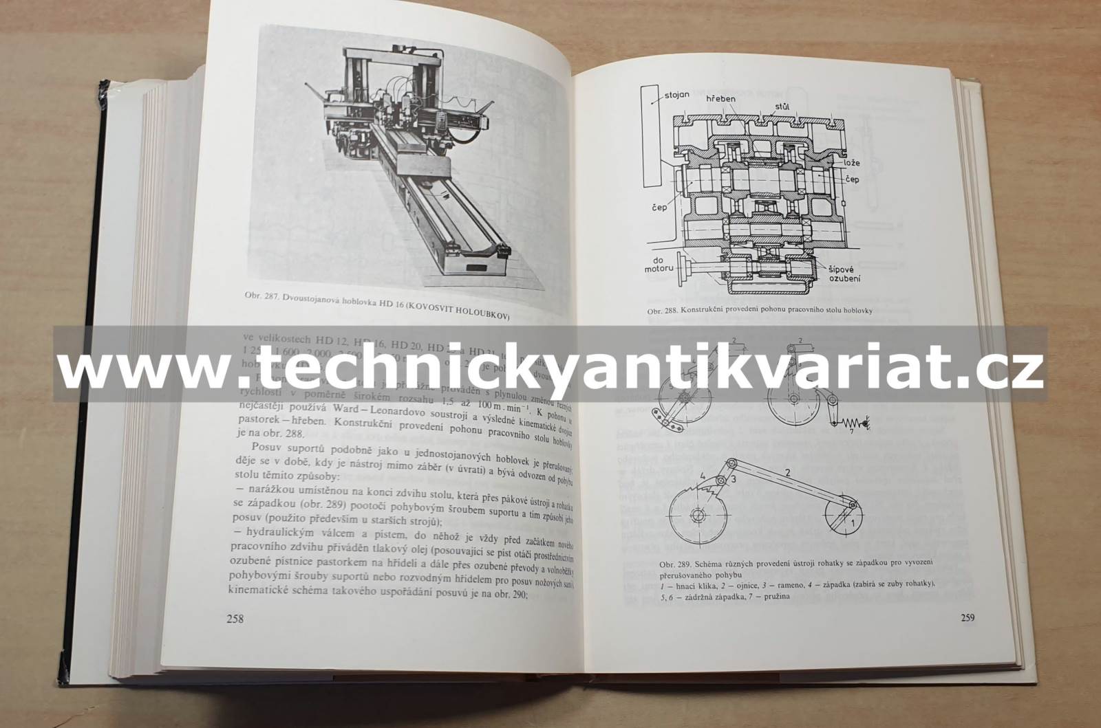 Teorie a konstrukce výrobních strojů II. Obráběcí stroje - J. Ženíšek, J. Kratochvíl, Vl. Vacek. B. Zieba (1988)