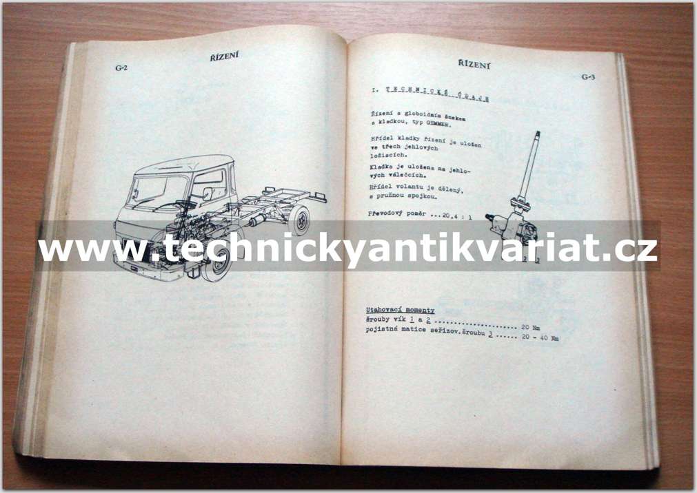 Avia A21 - dílenská příručka (1984)