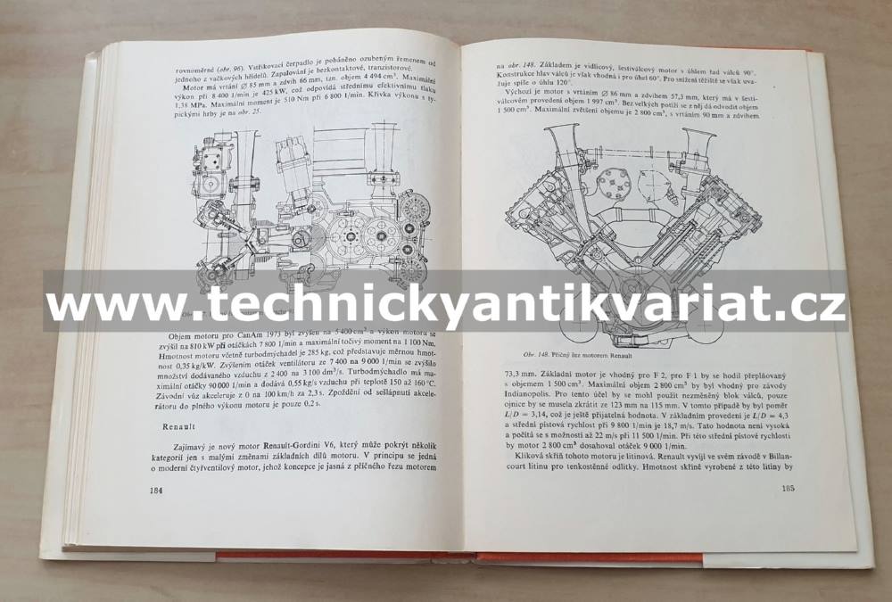 Motory závodních automobilů - Julius Mackerle (1980)