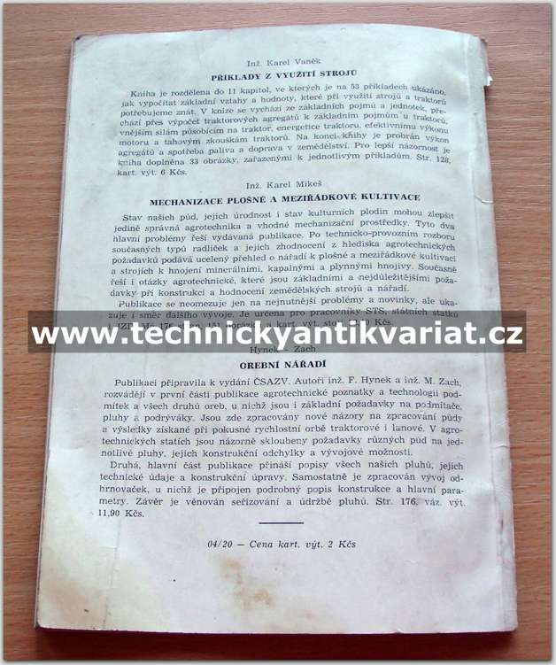 Sestavování traktorových agregátů 