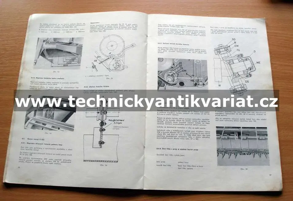 Fortschritt - žací řádkovač E 301