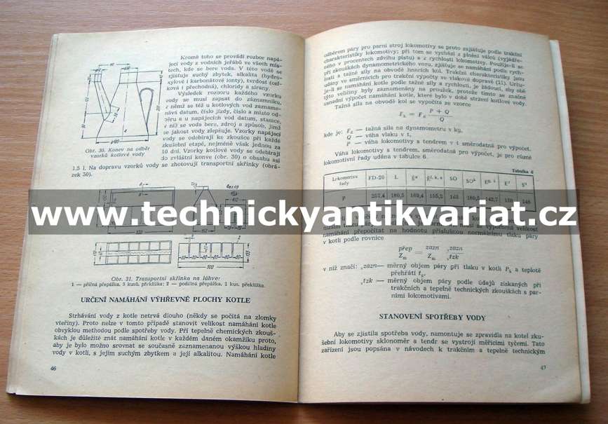 Tepelně chemické zkoušky na parních lokomotivách