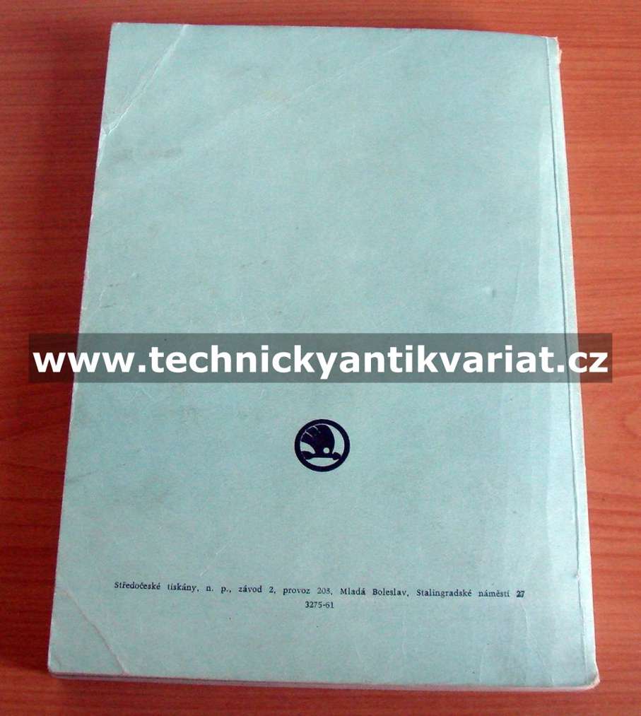 Škoda Octavia - seznam náhradních dílů 1962