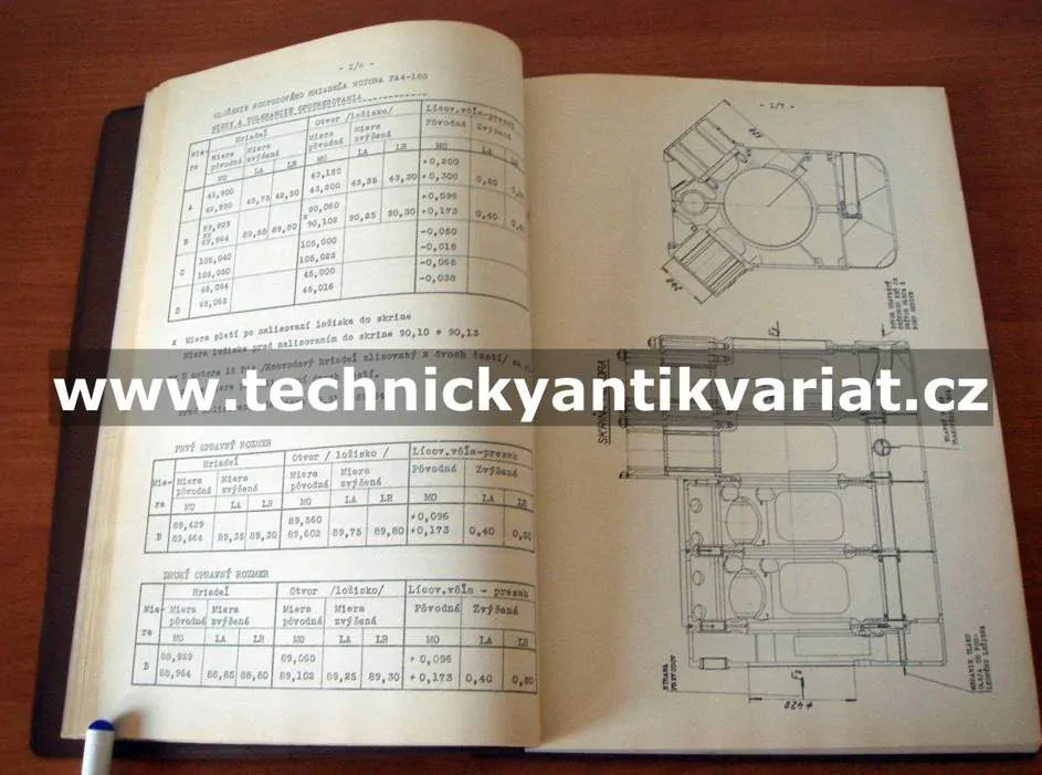 Naftový motor PA4 -185 Semt pielstick