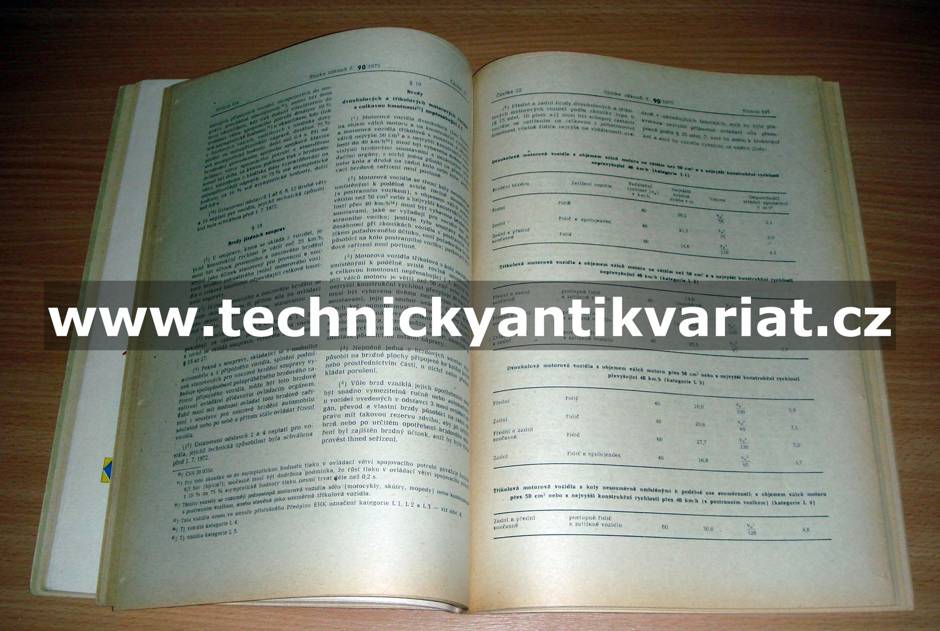 Sbírka zákonů o pravidlech silničního provozu 1975