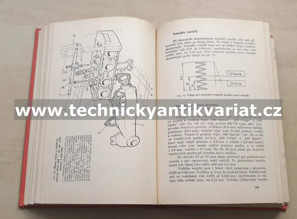 Fiat 500 600 600D 850 124 124S 125P 128 - údržba a opravy (1974)