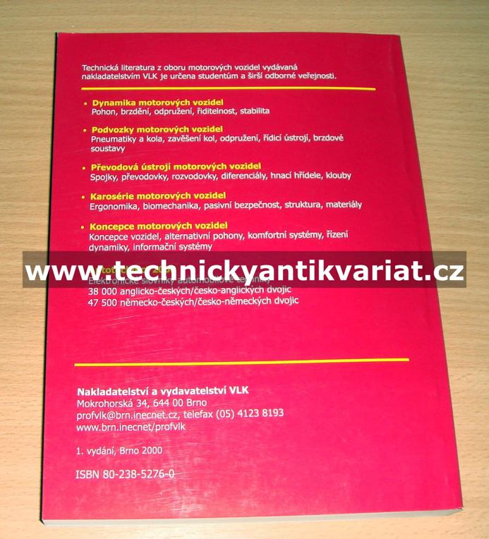 Koncepce motorových vozidel - František Vlk (2000)