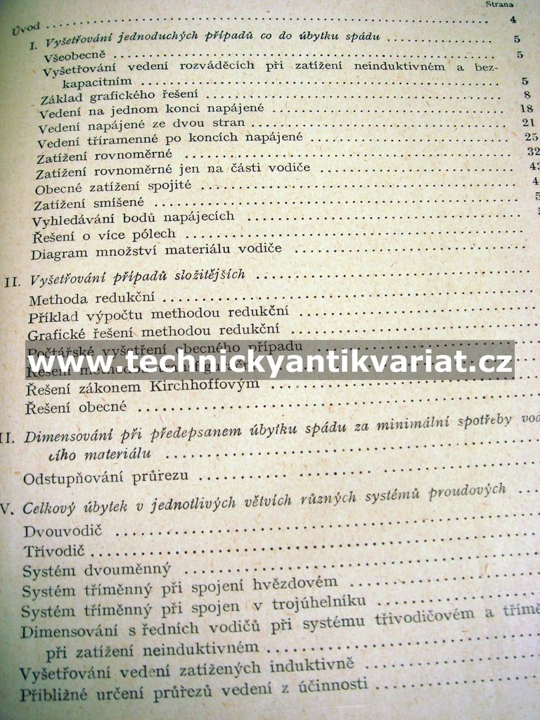 Výpočty sítí elektrovodných