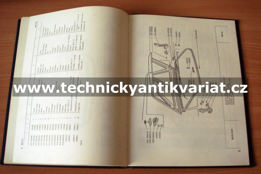VAZ 2103 - katalog náhradních dílů