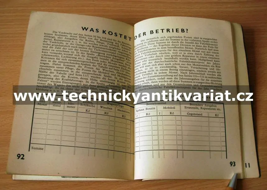 Handbuch für kraftfahrer