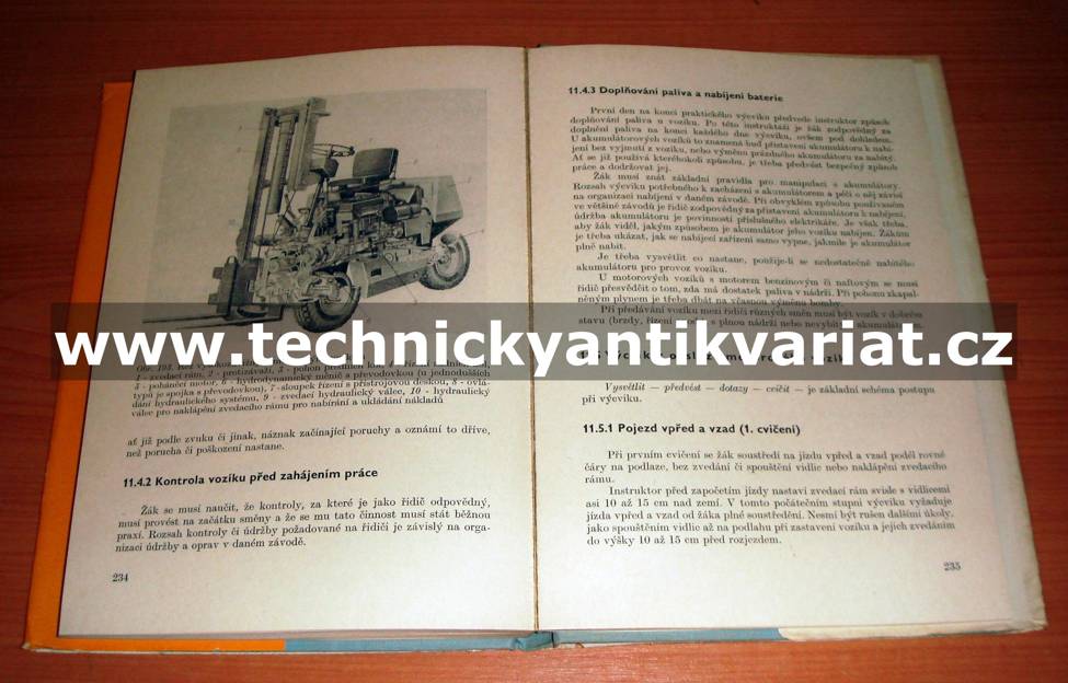 Příručka pro řidiče motorových vozíků - Miloslav Janovský