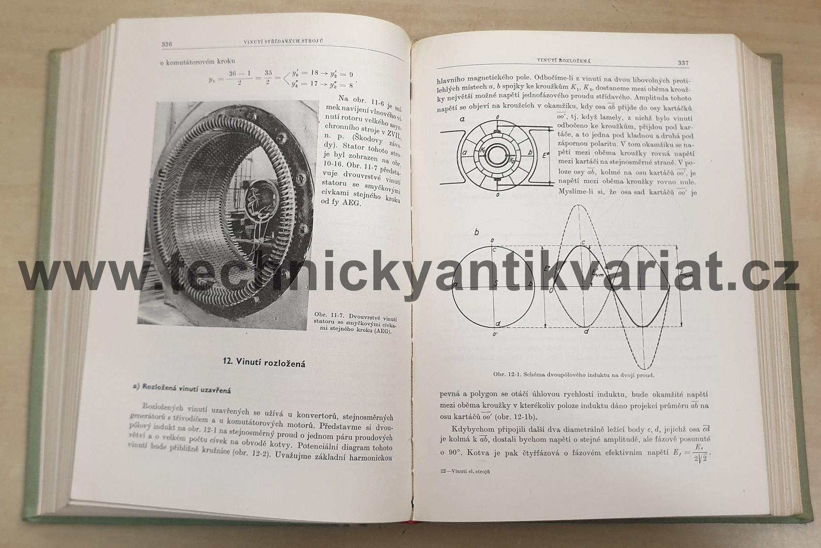 Vinutí elektrických strojů točivých - J.Kučera, J.Hapl (1959)