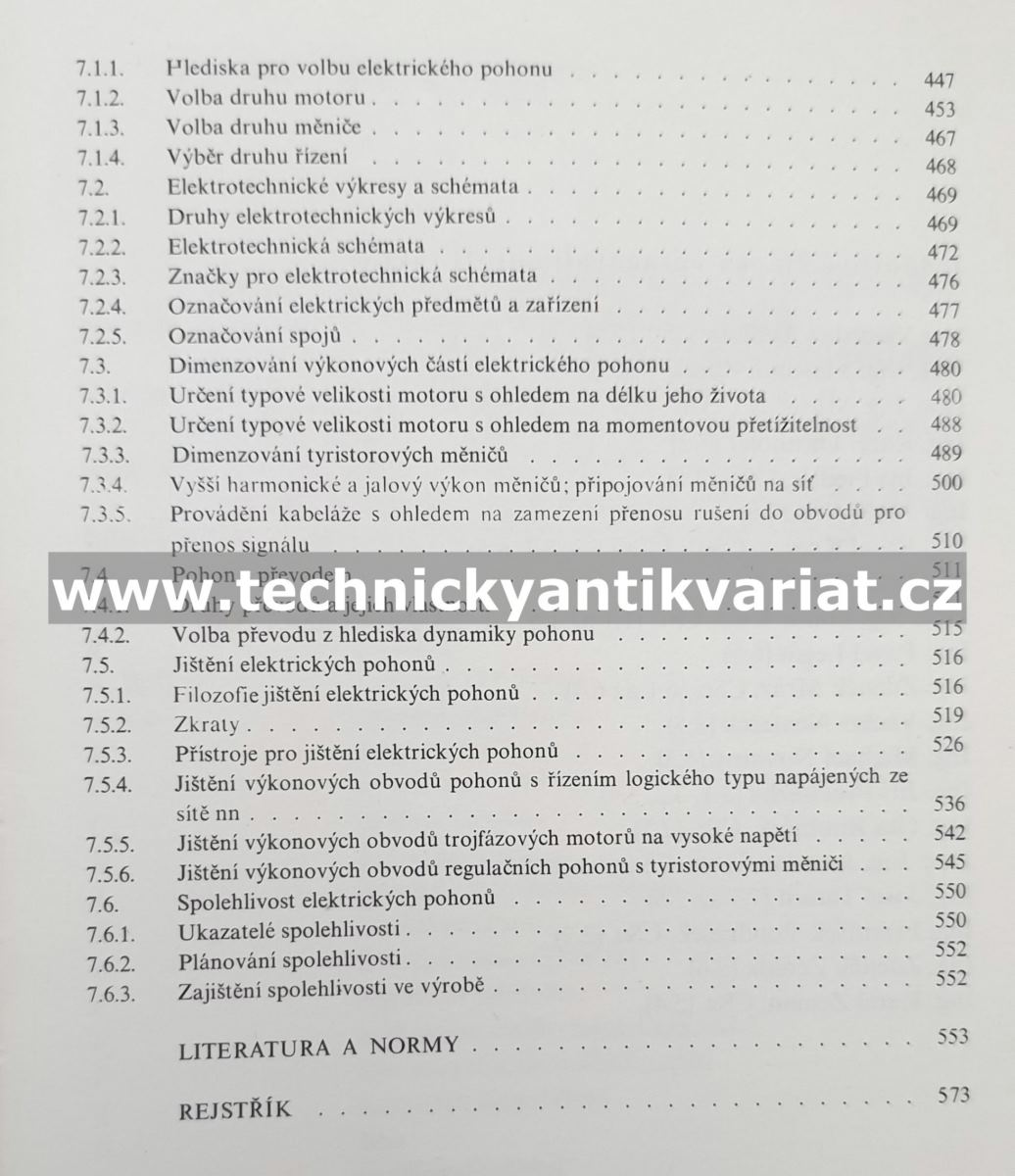 Technika elektrických pohonů - L. Kule (1983)
