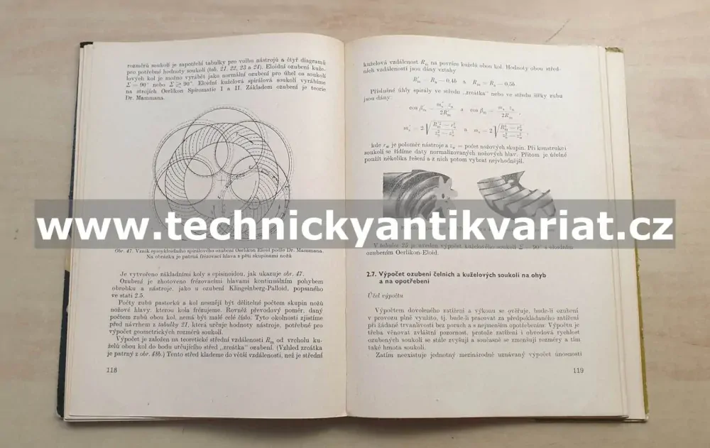 Konstrukce a výpočty ozubených soukolí pro převodovky - Charuza, Walter (1967)