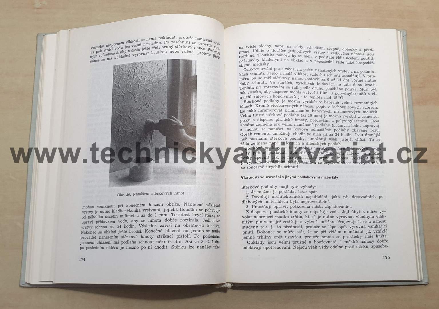 Použití disperzí plastických hmot a kaučuku - Muhlsteph, Poge (1968)