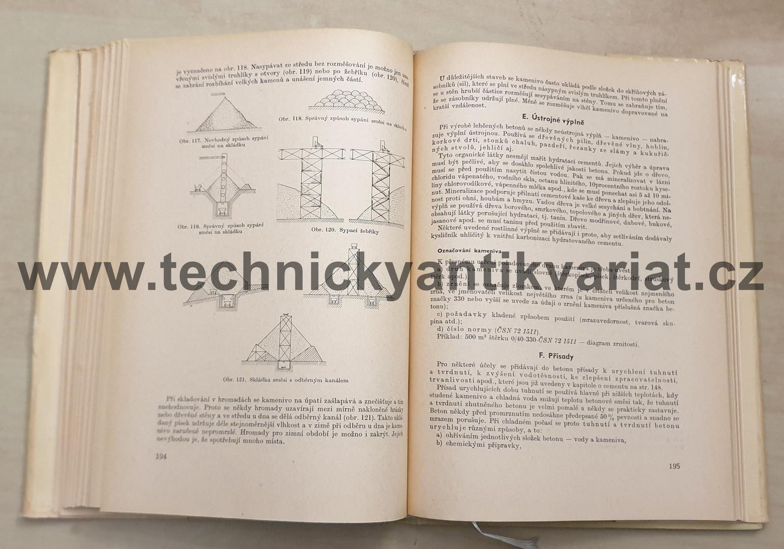 Stavební pojiva - Josef Harmáček (1961)