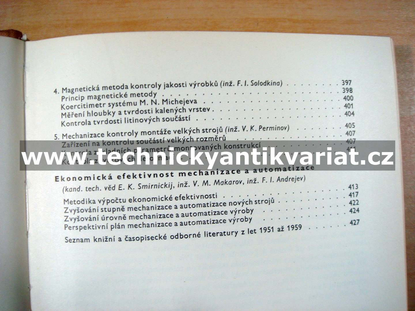Mechanizace a automatizace strojírenské výroby