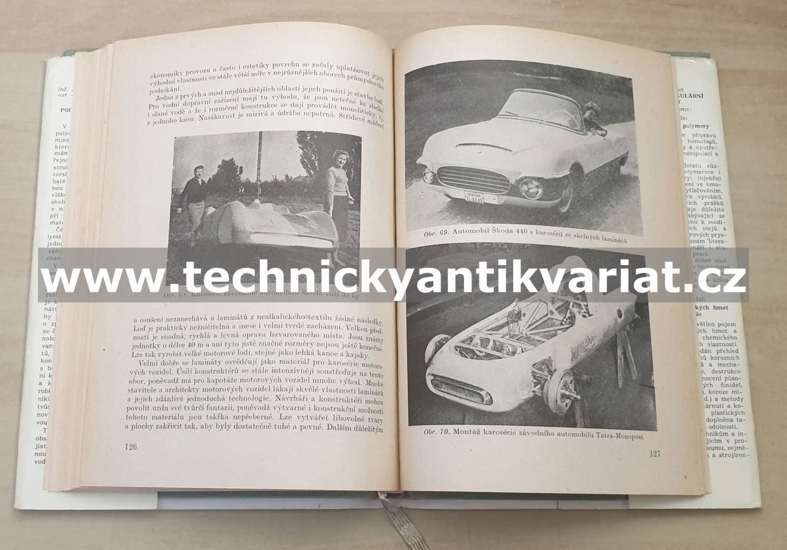 Polyesterové skelné lamináty - Šternschuss, Zvonař, Slezák, Kučera (1959)