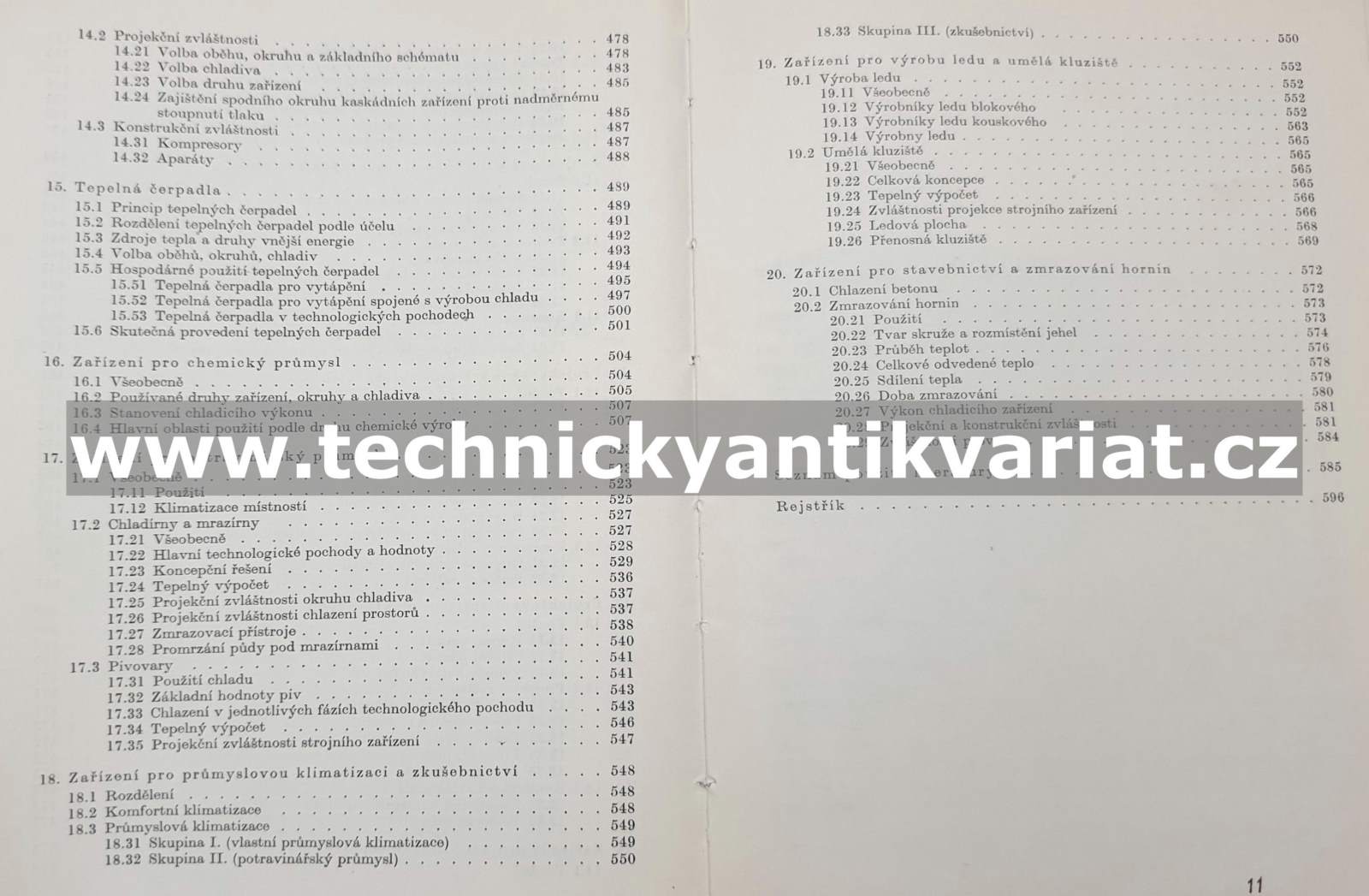 Průmyslová chladící zařízení - Z. Dvořák, O. Červenka (1962)