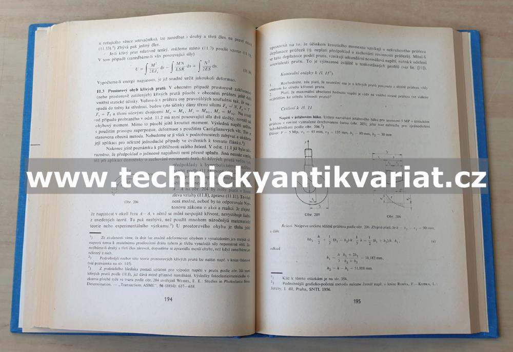 Pružnost a pevnost ve strojnictví - Cyril Hoschl (1971)
