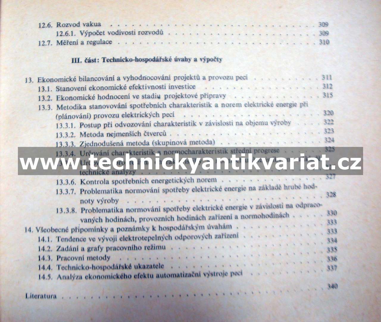 Elektrické odporové pece a sušárny - Dolejší, Tomek (1967)