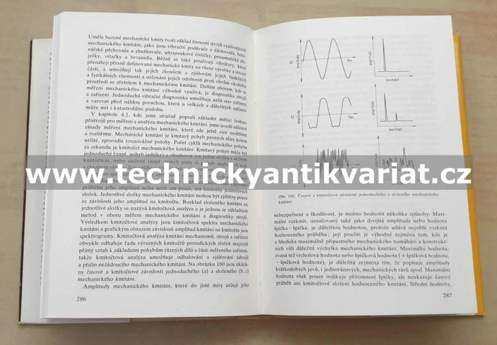 Měření a analýza mechanického kmitání - M. Navrátil, O. Pluhař (1986)