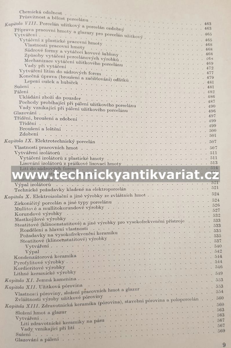 Technologie keramiky a žárovzdorného zboží - P. P. Budnikov (1960)