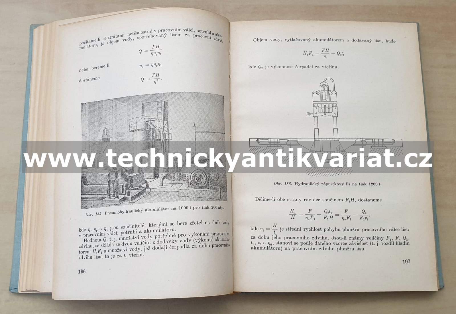 Hydraulické lisy - V. A. Micheajev (1956)