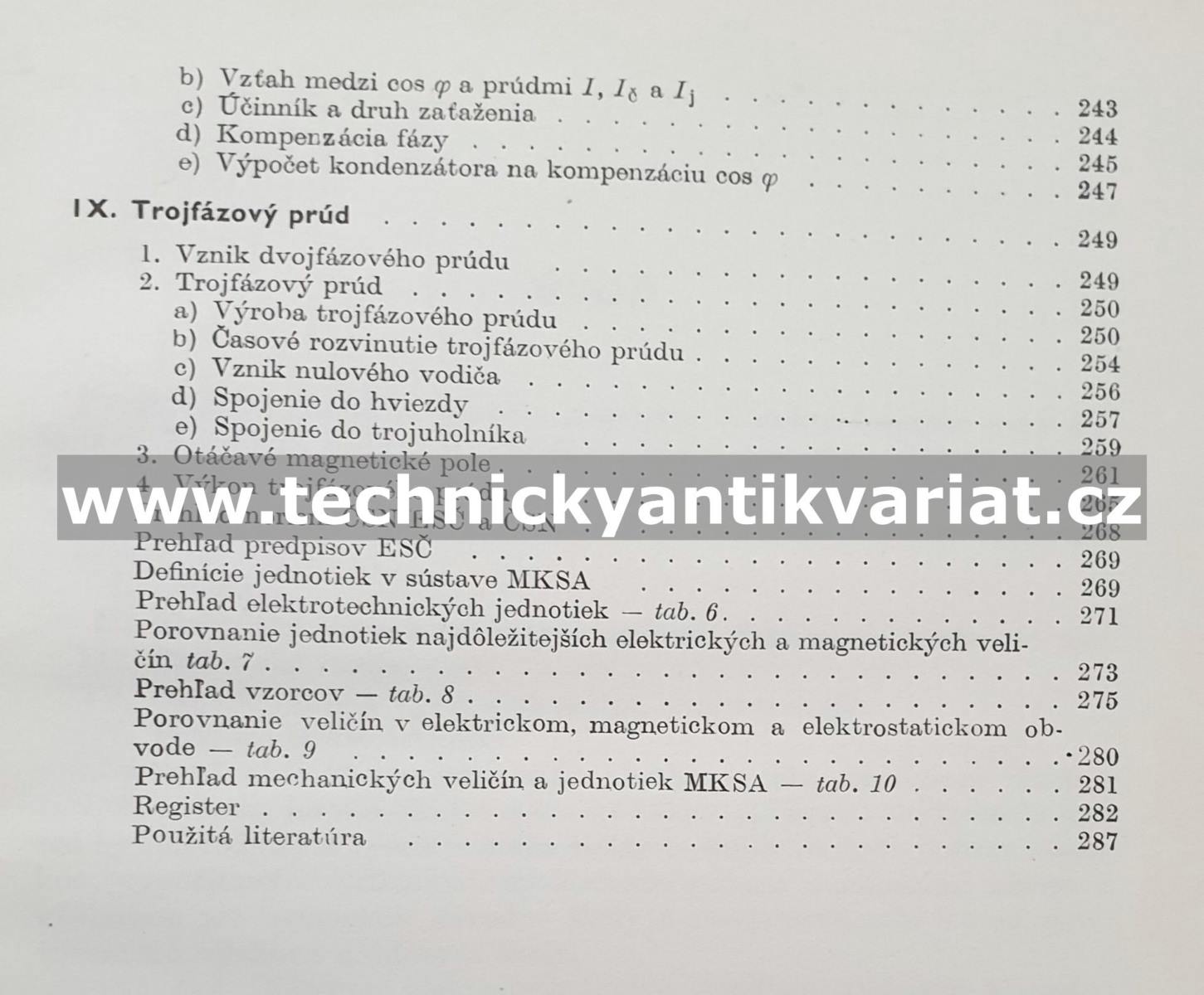 Názorná elektrotechnika I. Základy - H. Meluzin (1959)