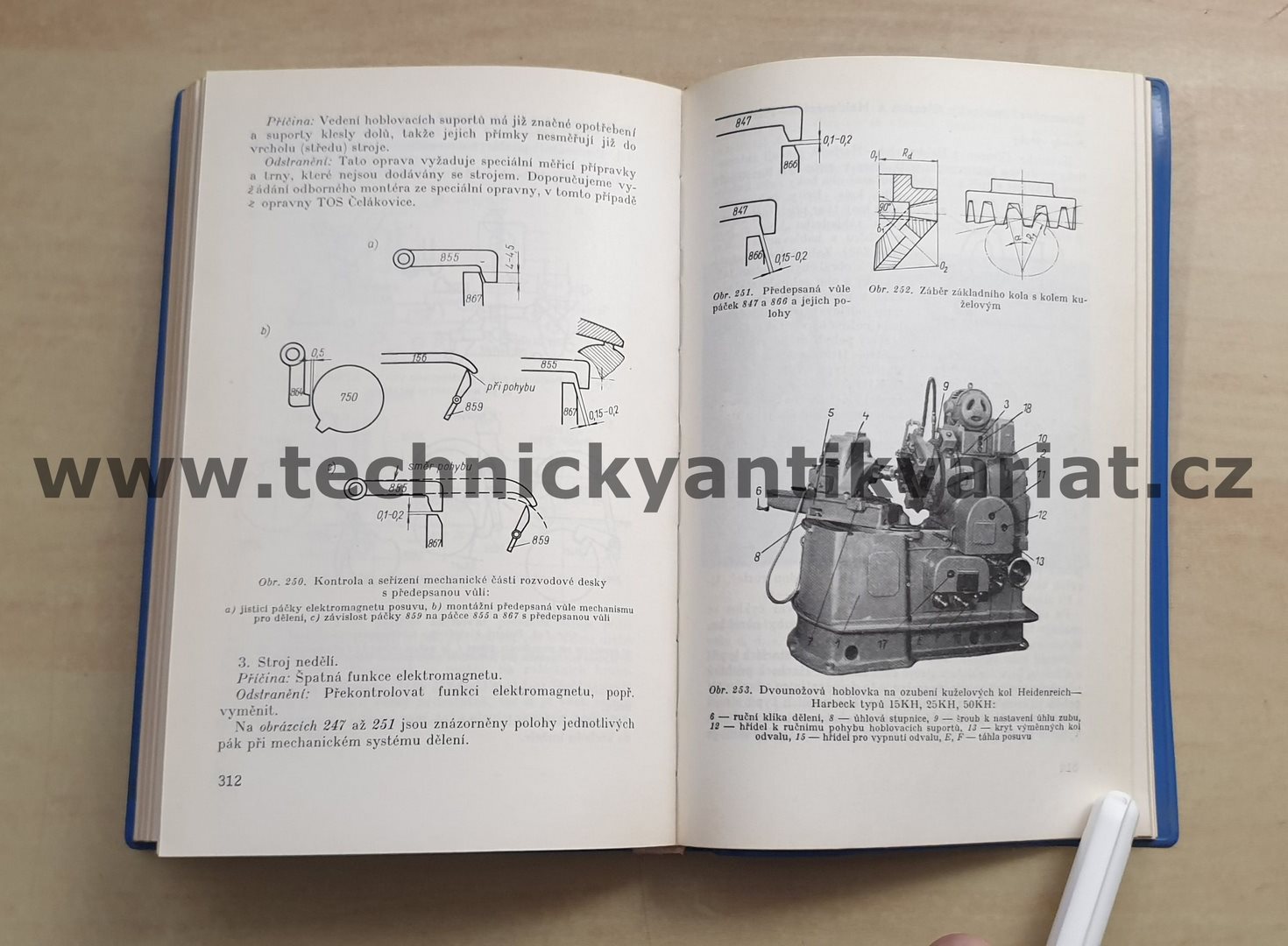 Údržba a opravy ozubárenských strojů - Václav Klepal (1968)