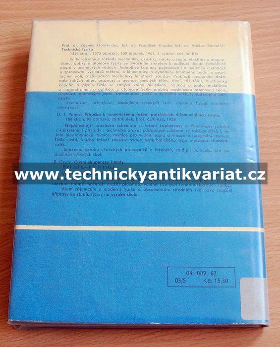 Měření vysokých teplot - Boleslav Gross (1962)