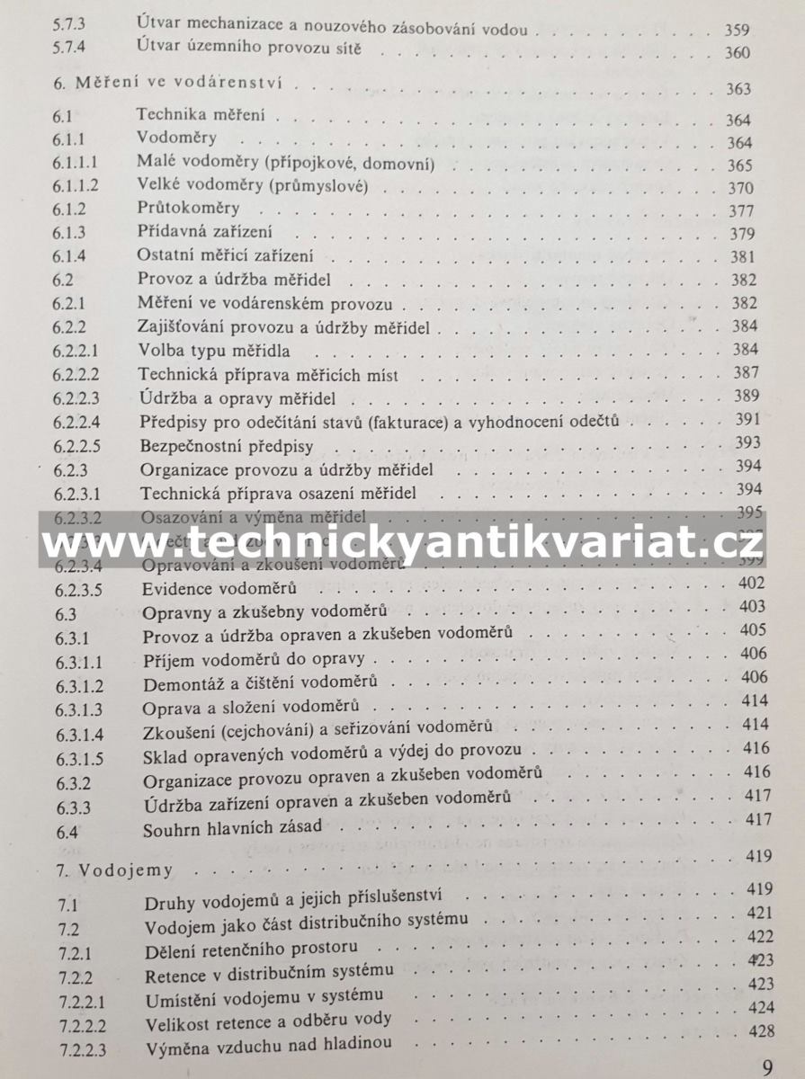Provoz a údržba vodovodních zařízení - J. Kurka, F. Štolba (1973)