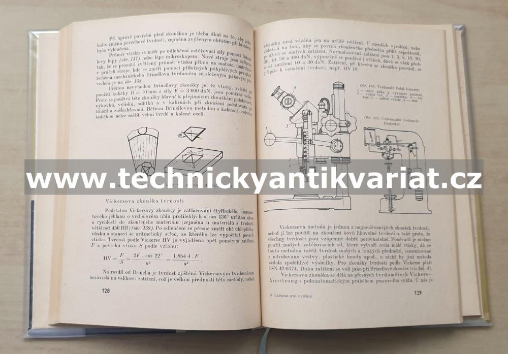 Laboratorní cvičení technologická a strojní - Šulc, Vysloužil (1969)