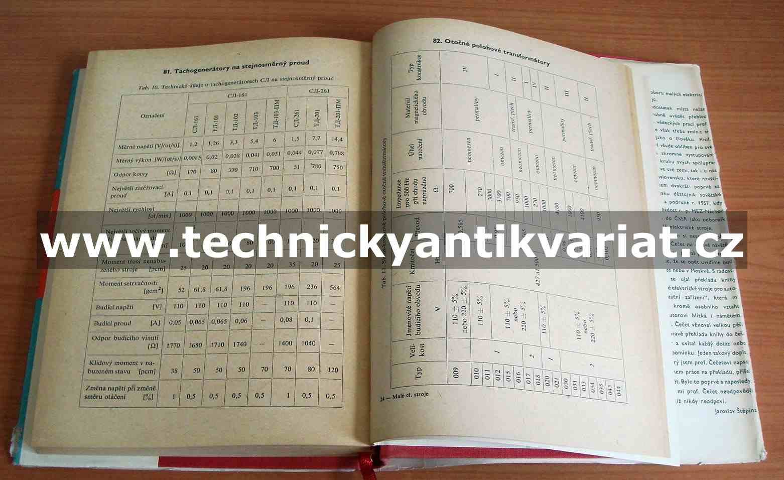 Malé elektrické stroje pro automatizační zařízení - Čečet (1961)