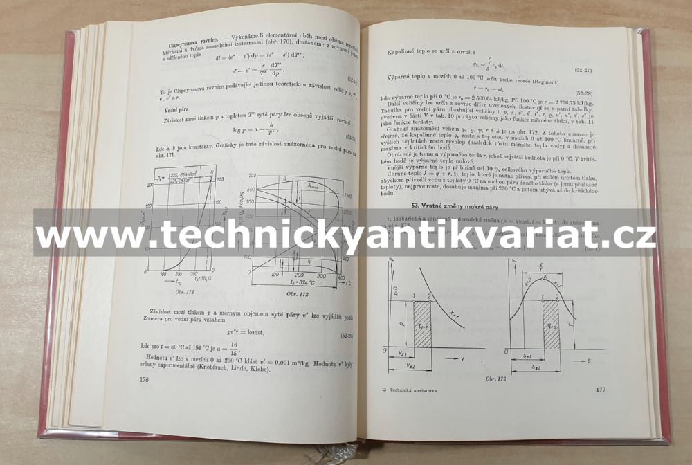 Technická mechanika pro elektrotechnické obory II. Hydromechanika a termodynamika - Hašek, Nožička (1968)