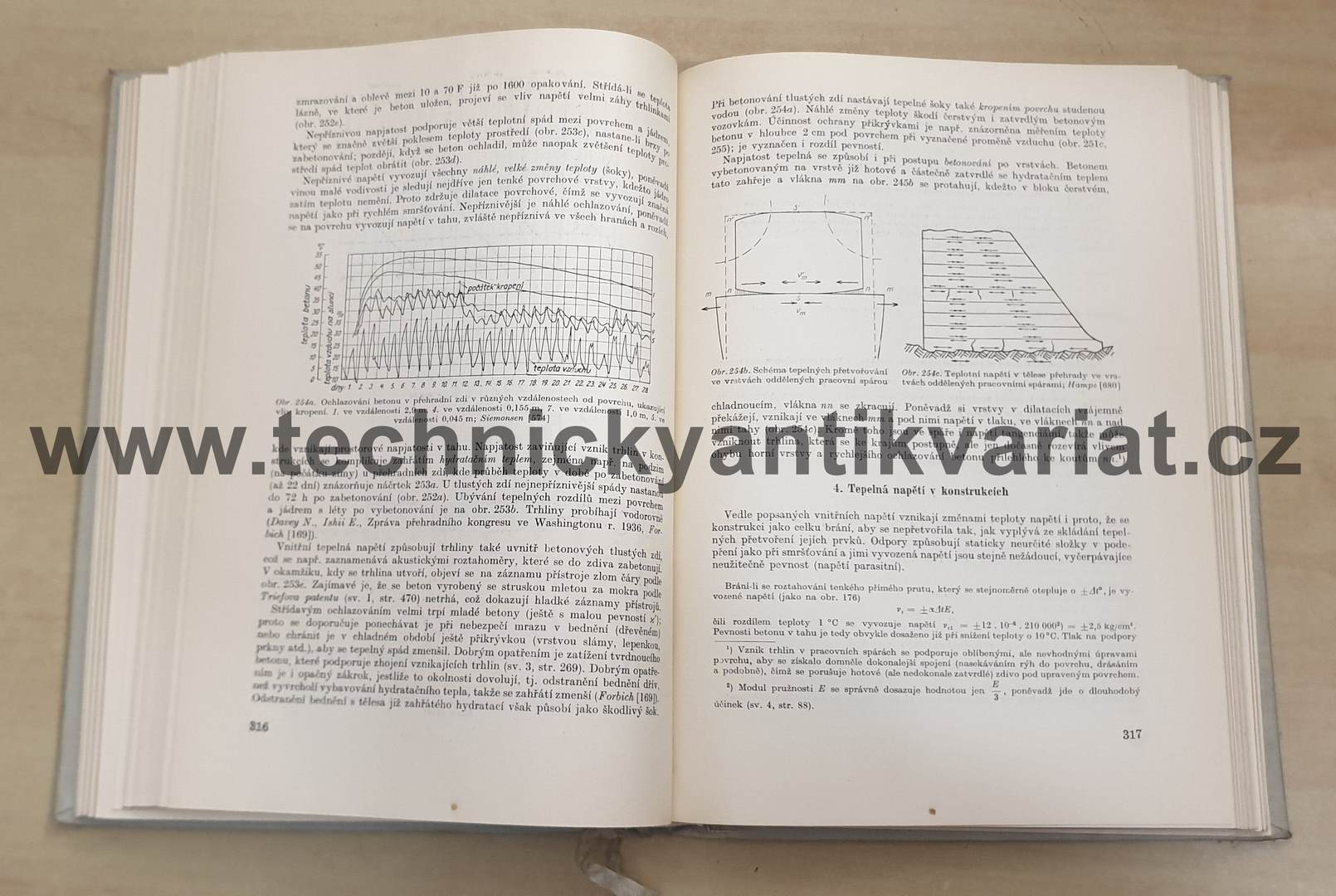 Technologie betonu V. vodotěsnost - S. Běchyně (1961)