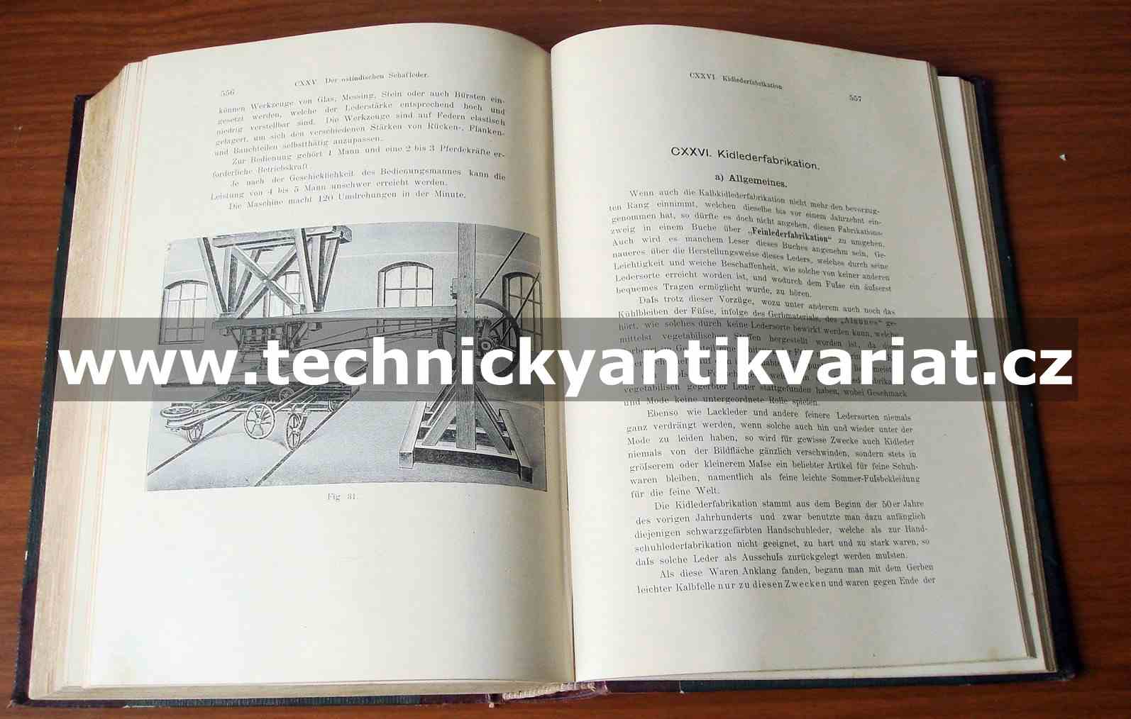 die Feineleder Fabrikation 1901