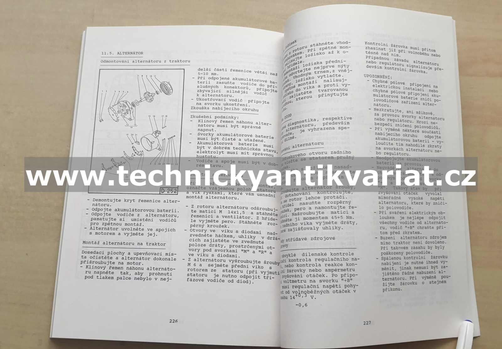 Zetor 3320 4320 5320 6320 6340 - Dílenská příručka (1993)