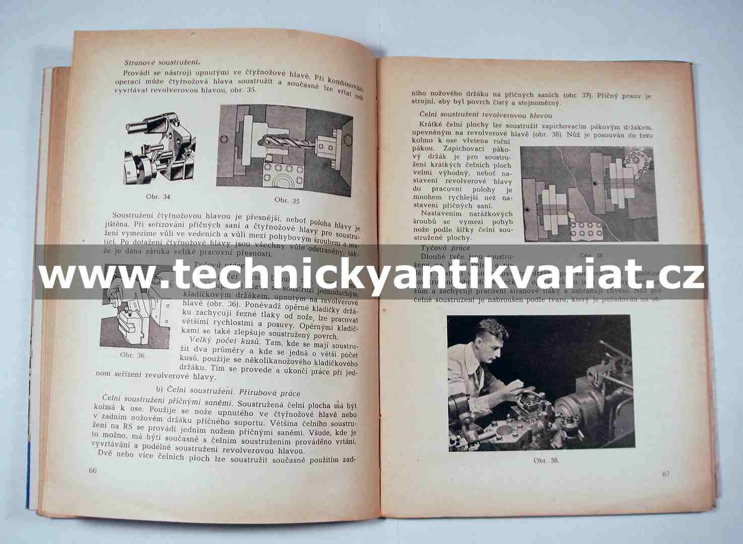 Práce na revolverovém soustruhu
