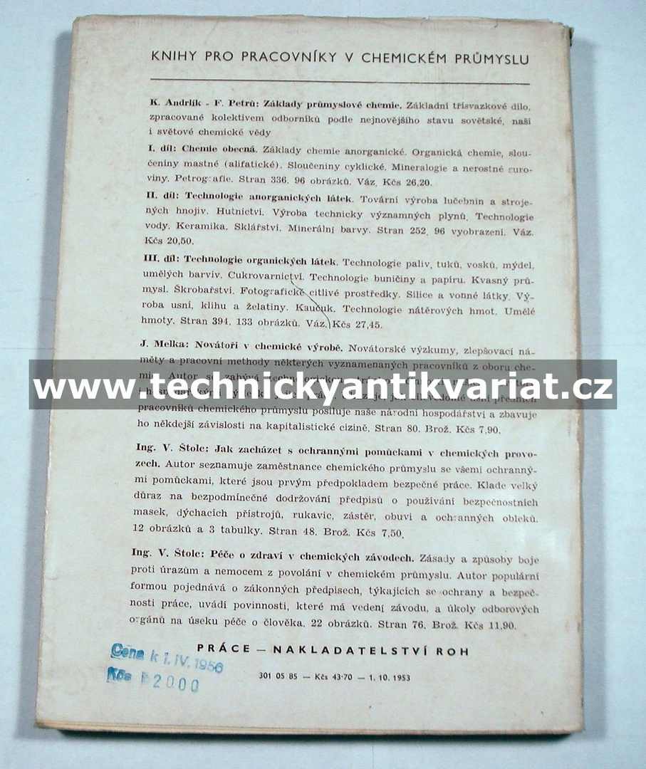 Úvod do chemie a technologie plastických hmot
