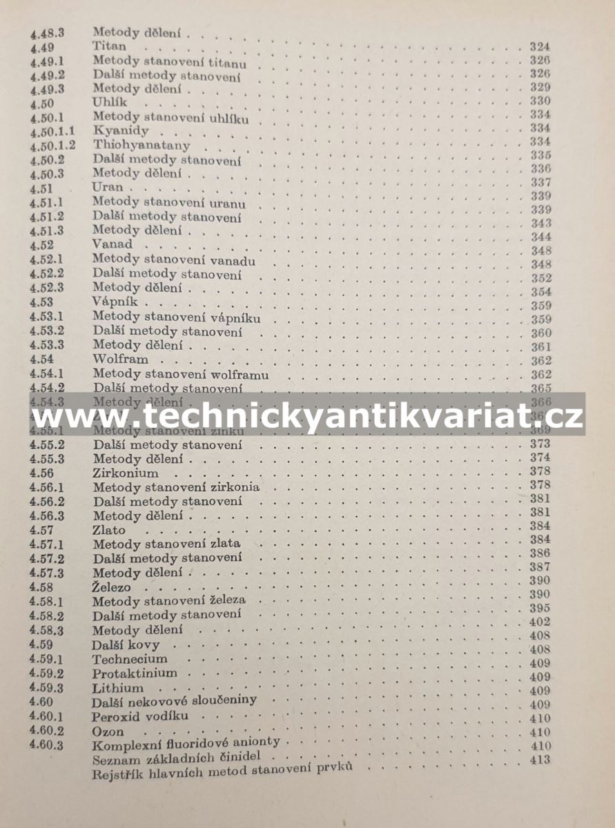 Extrakční spektrofotometrie kovů a nekovů - Miroslav Malát (1988)