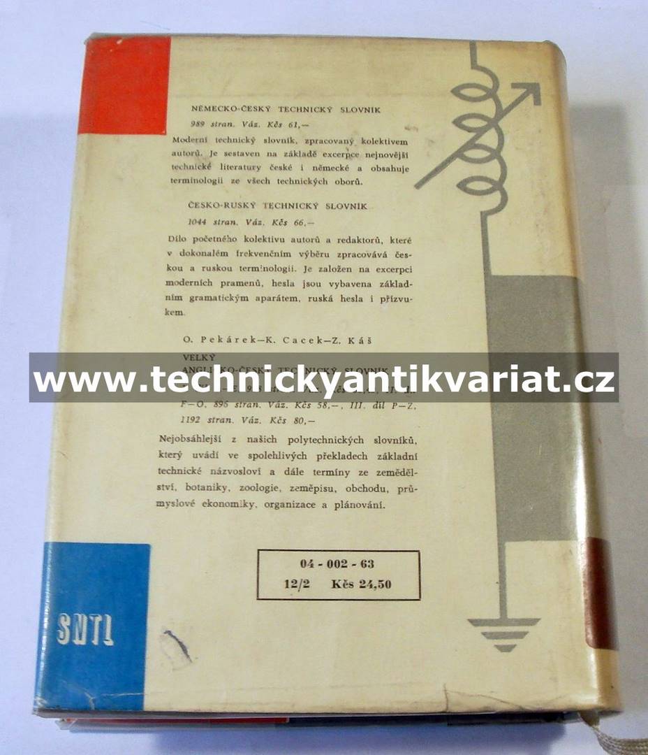 Angličtina pro elektrotechniky - Havlíček, Wankle (1962)