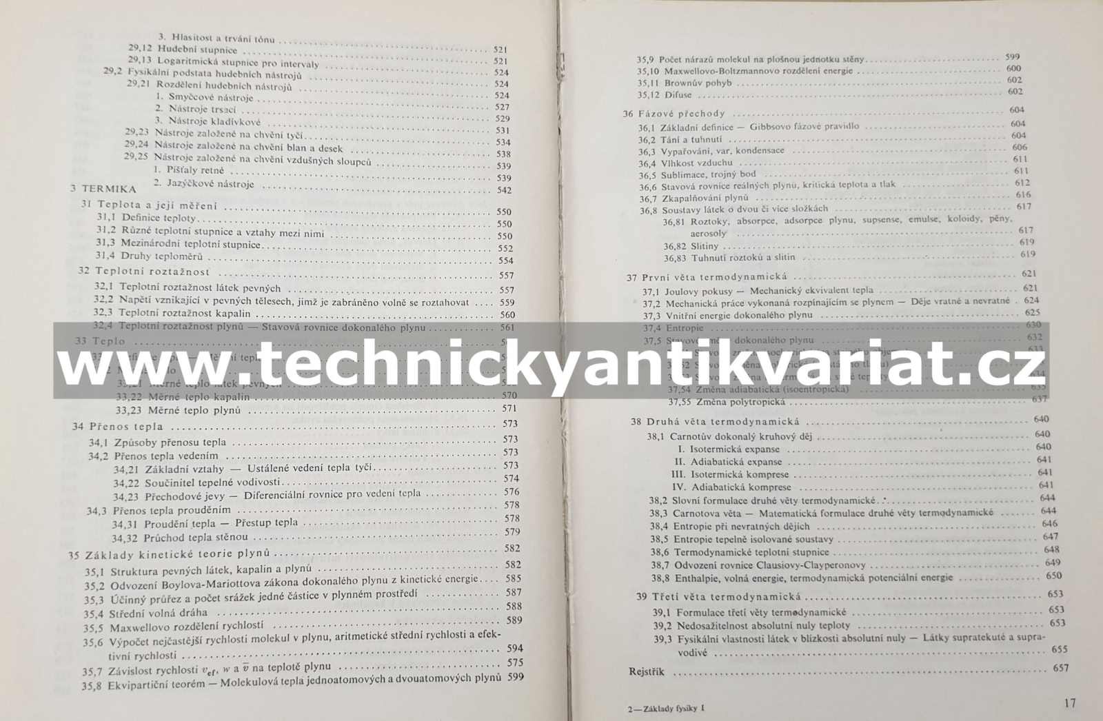 Základy fysiky I. - Klimeš, Pachner, Říman, Sedláček, Tichý (1962)