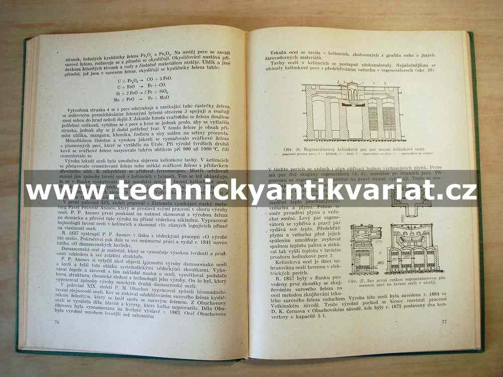 Technologie kovů I. - nauka o materiálu (1955)