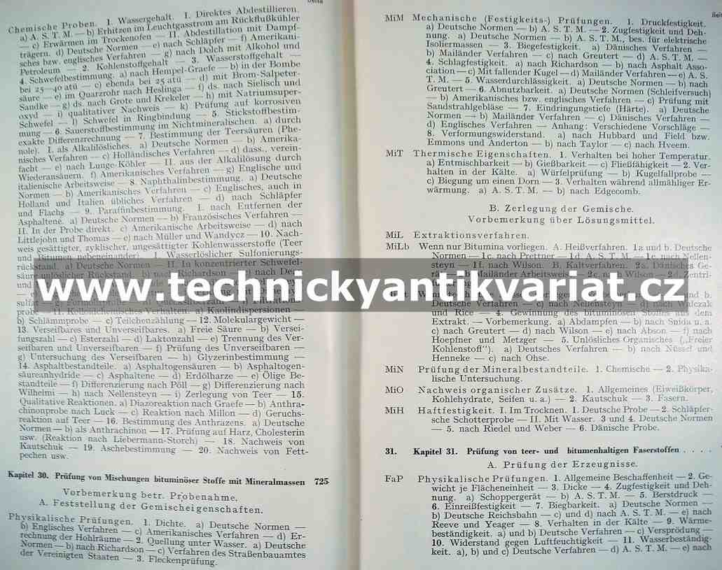 Asphalte und verwandte stoffe
