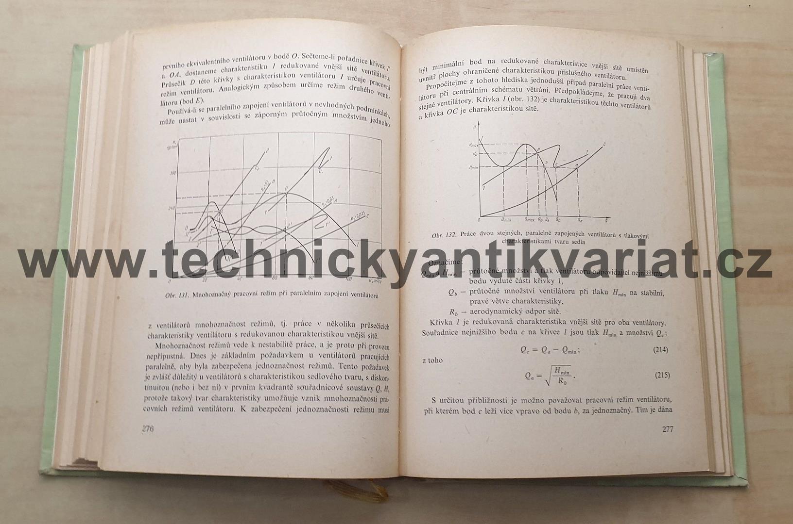 Aerodynamika osových ventilátorů a jejich konstrukční prvky (1962)