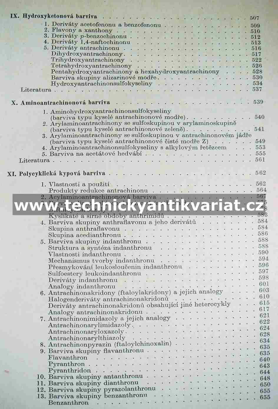 Chemie barviv